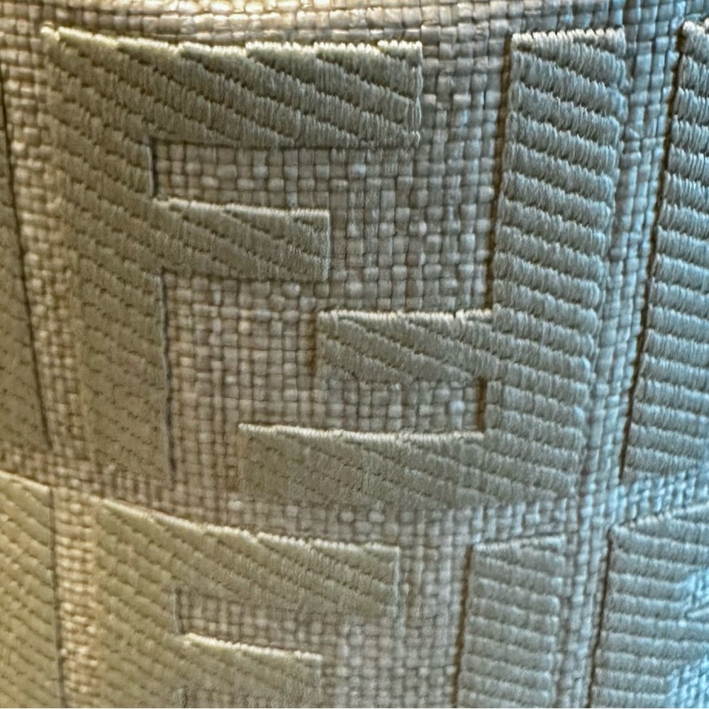 Fendi Mon Tresor Zucca Leather and Canvas Woven Bag - Picture 9 of 15